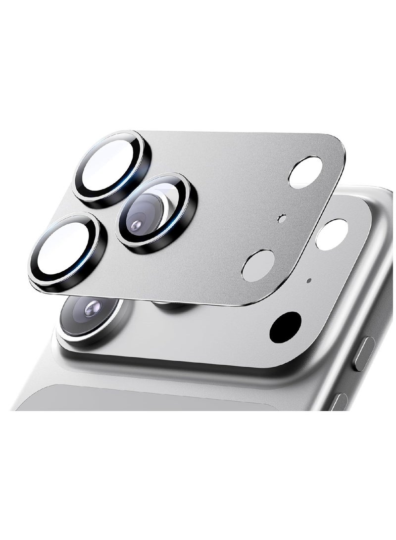 م ة ب م حماية لهاتف آيفون 17 برو من آبل - غطاء MagSafe شفاف - واقي شاشة شفاف وواقي للخصوصية - واقي عدسة الكاميرا من الألومنيوم والزجاج - Image 5